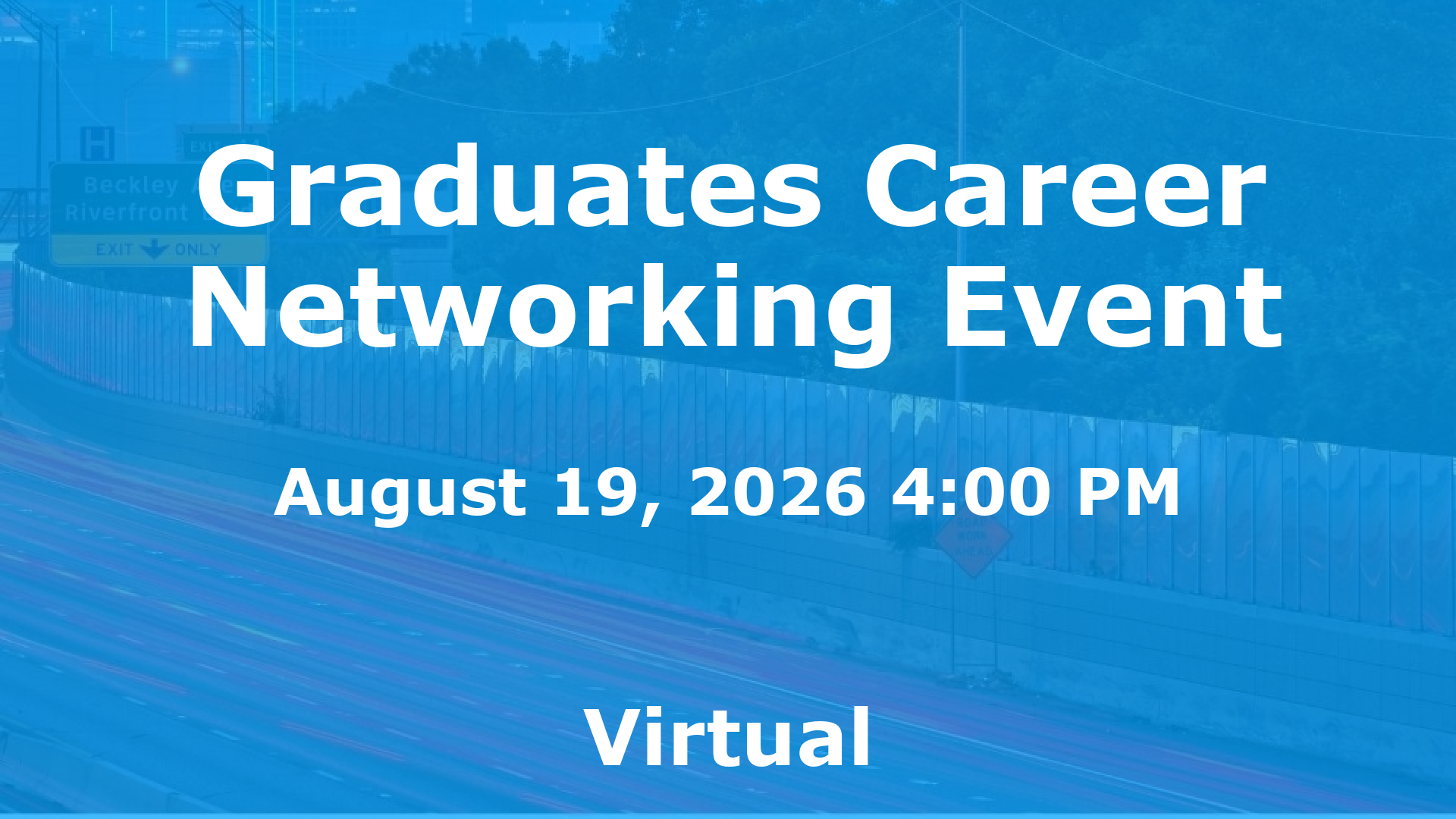 Graduates Career Networking Event event image